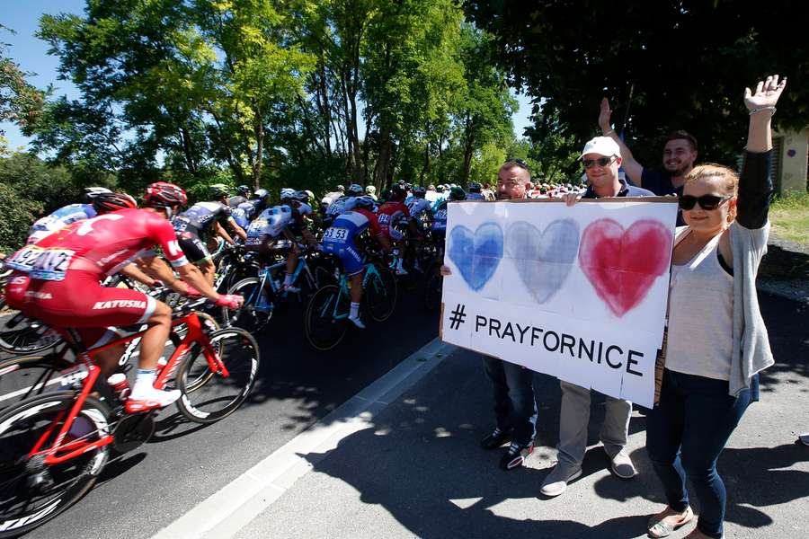 Als Nizza 2016 Opfer eines schrecklichen Attentats wurde, schlugen die Wellen bis zur Tour de France.