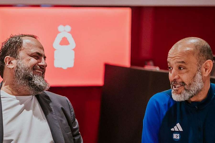 Nuno and Marinakis delighted as manager commits to new Forest deal