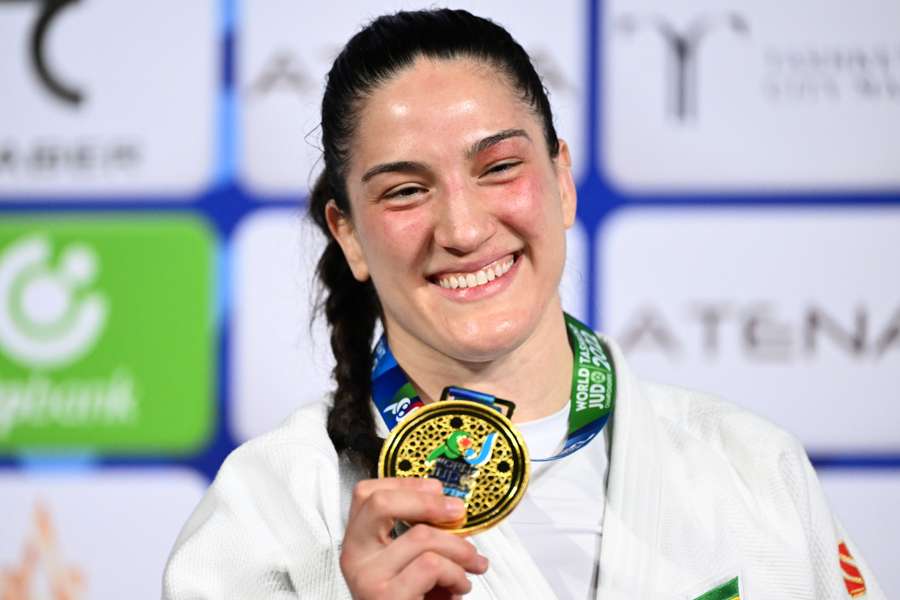 Mayra Aguiar é três vezes campeã mundial e três vezes medalhista olímpica