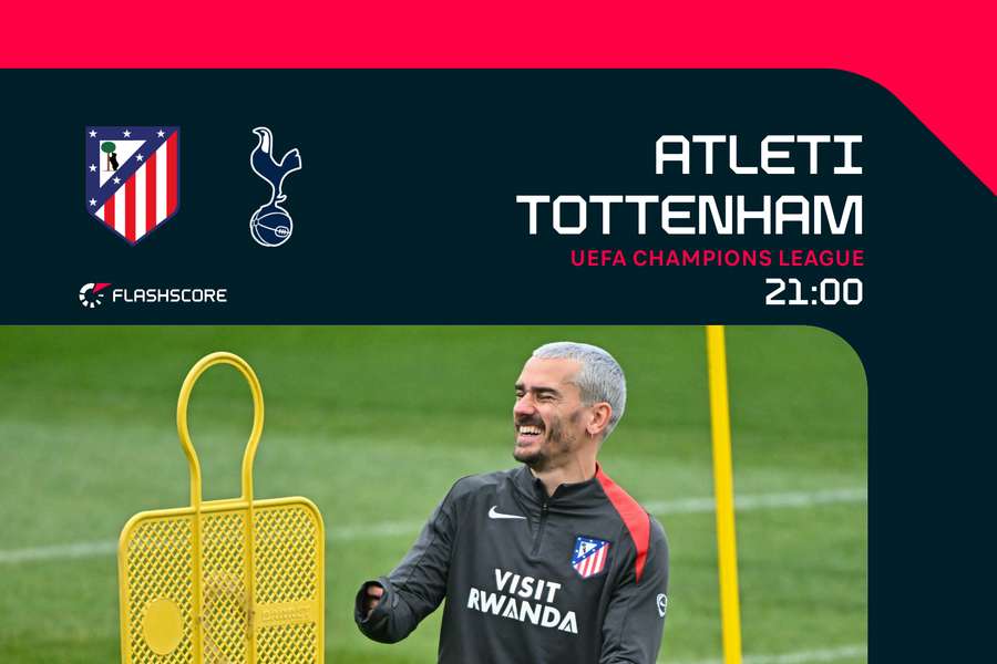 Griezmann, en un entrenamiento