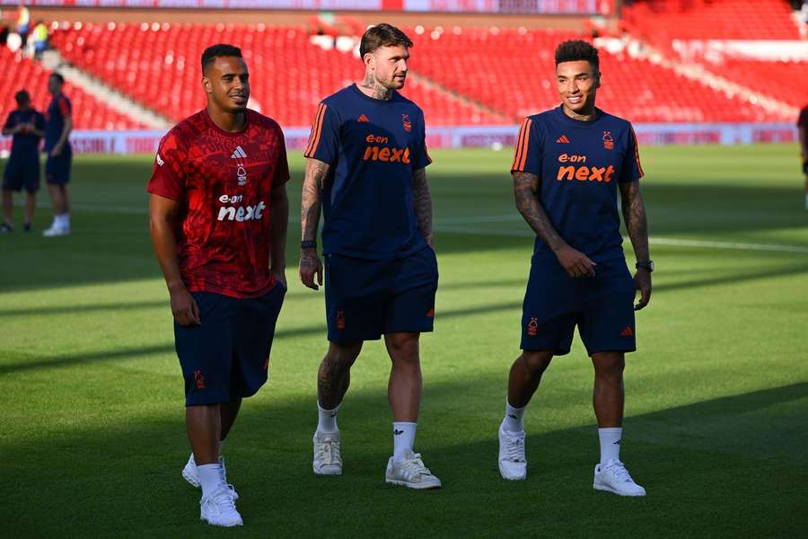 Murillo, Morato e Igor Jesus, do Nottingham Forest Murillo, Morato e Igor Jesus, do Nottingham Forest