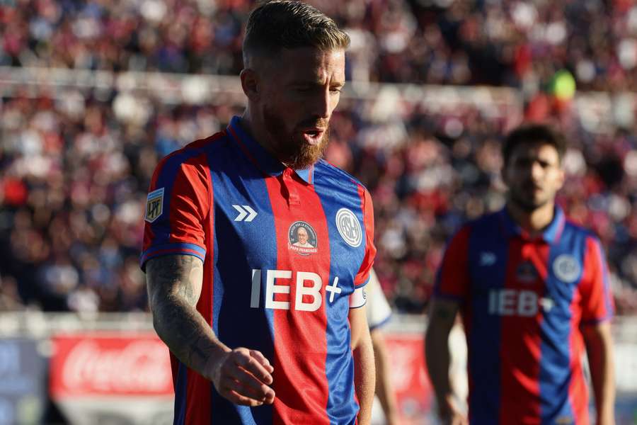 Muniain, en un partido de San Lorenzo.