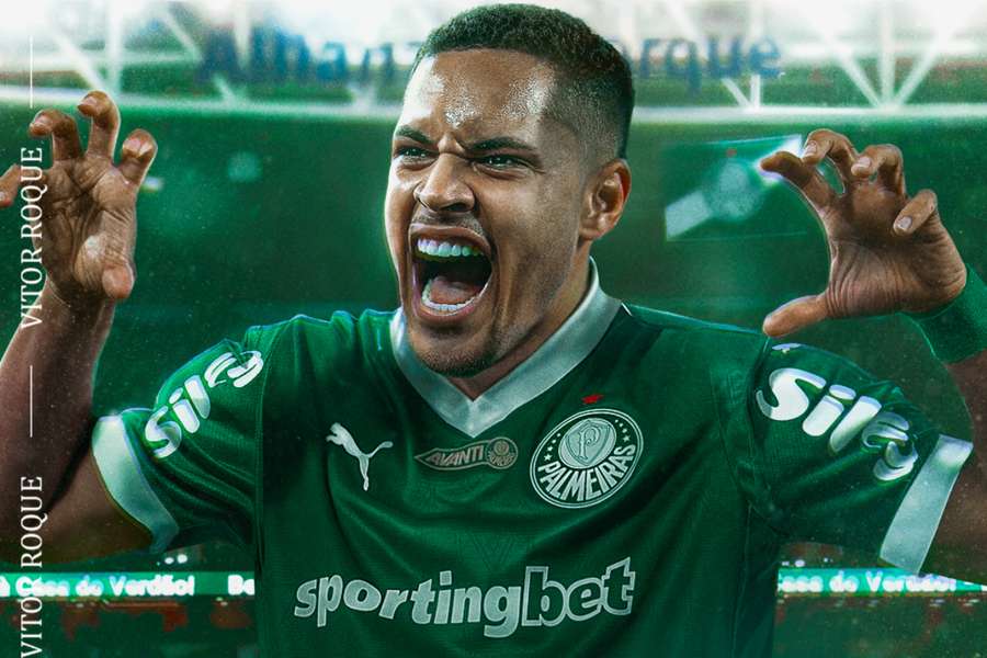 Vitor Roque vai vestir a camisa alviverde no Brasil