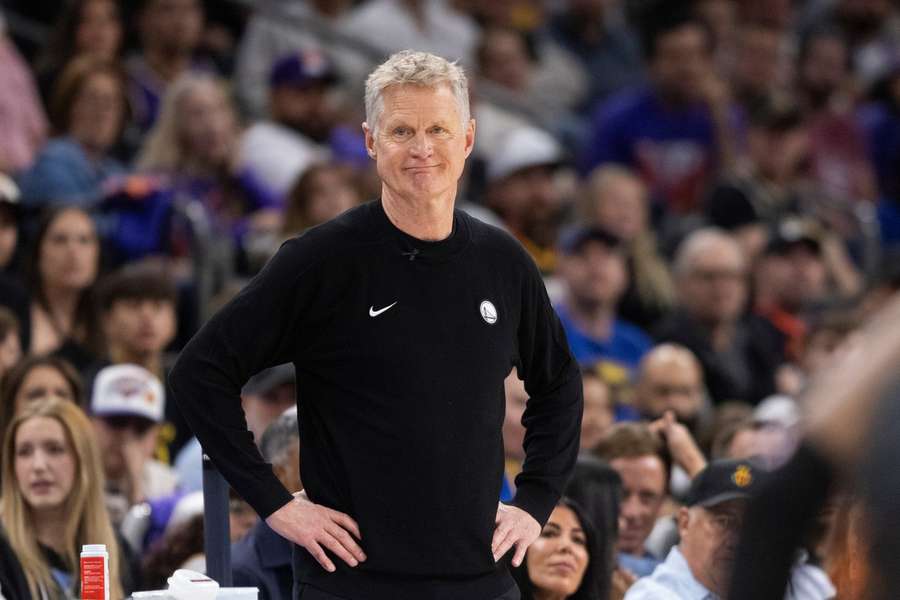 Warriors head coach Steve Kerr (2026) Warriors head coach Steve Kerr (2026)