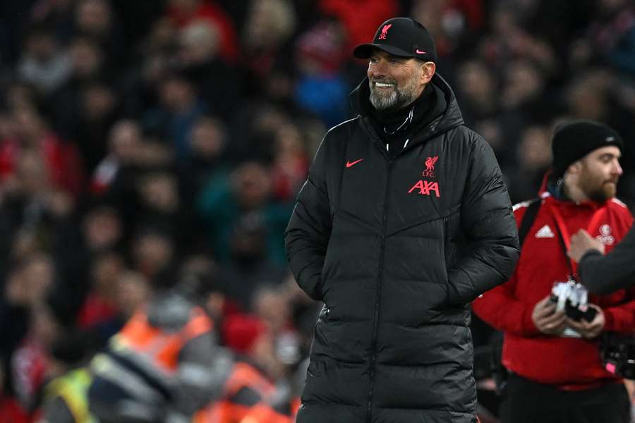 Jurgen Klopp satisfeito com a exibição