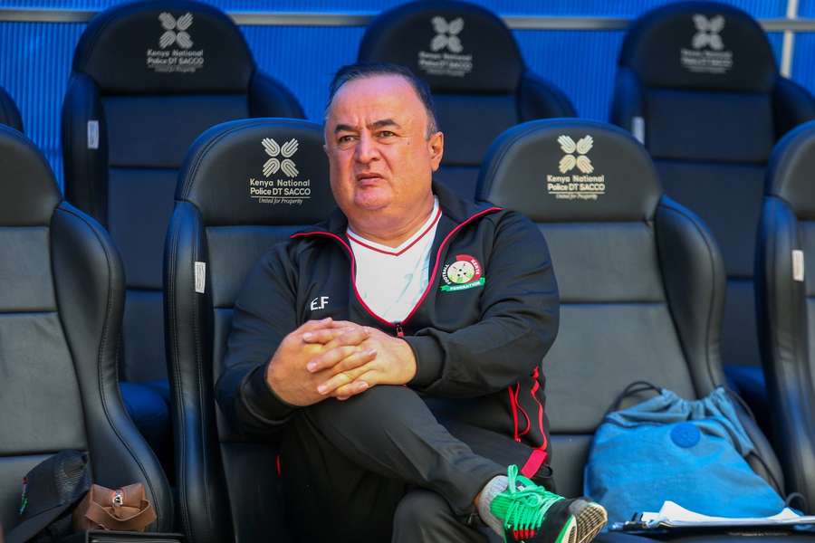 Firat in the Kenya dugout