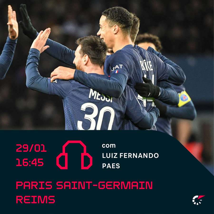 Reims x PSG: onde assistir e escalações do jogo pela Ligue 1