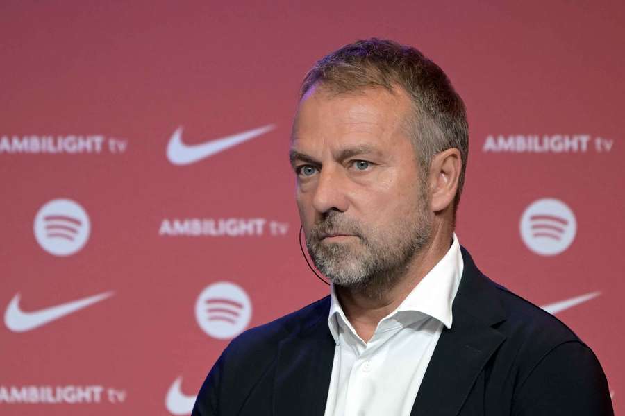 Hansi Flick is looking to win the league in his first season at Barcelona