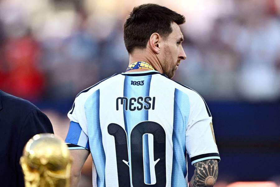 Lionel Messi after losing the 2026 World Cup final Lionel Messi after losing the 2026 World Cup final