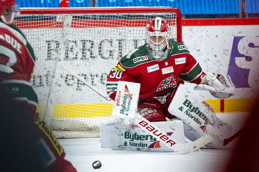 Lassi Lehtinen kept HV 71 at bay late in the game to secure victory