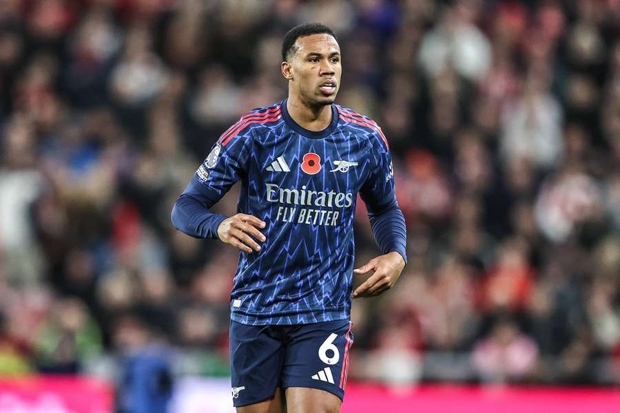Arsenal defender Gabriel is set for a spell on the sidelines