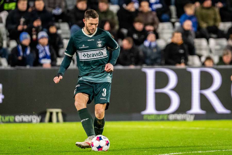 Henrik Dalsgaard and AGF were left to settle for a draw in Haderslev.