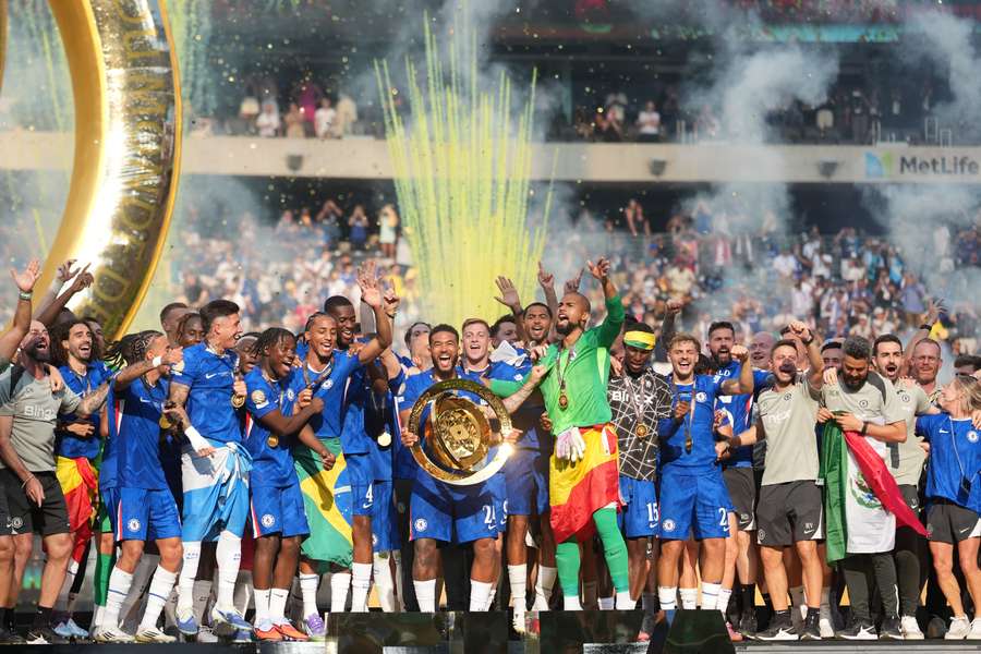 Chelsea świętuje wygranie KMŚ Chelsea świętuje wygranie KMŚ