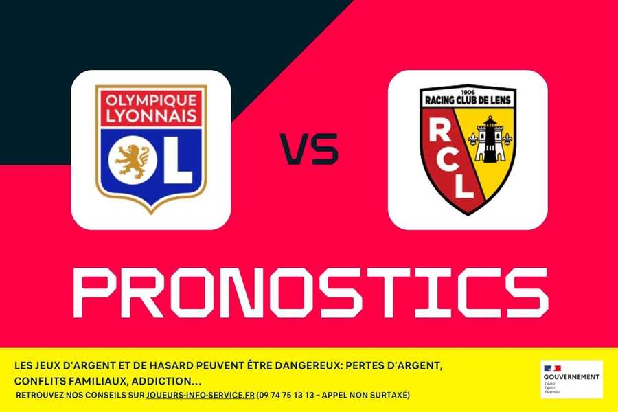 Lyon - Lens : pronostics, meilleurs paris et cotes (Ligue 1) 