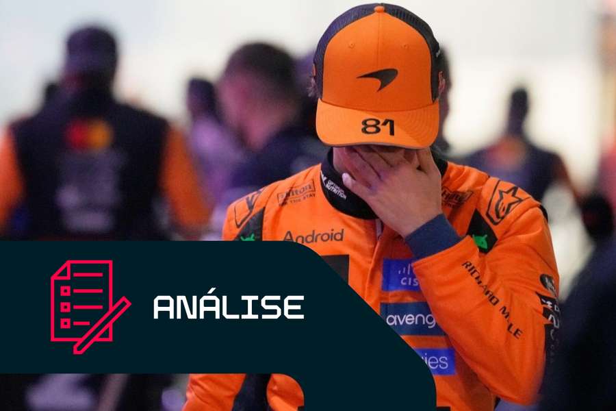 Oscar Piastri após o Grande Prémio do Catar