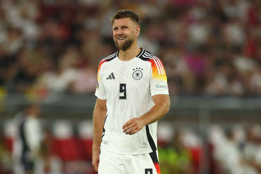 Germany's Niclas Fullkrug was injured in training 