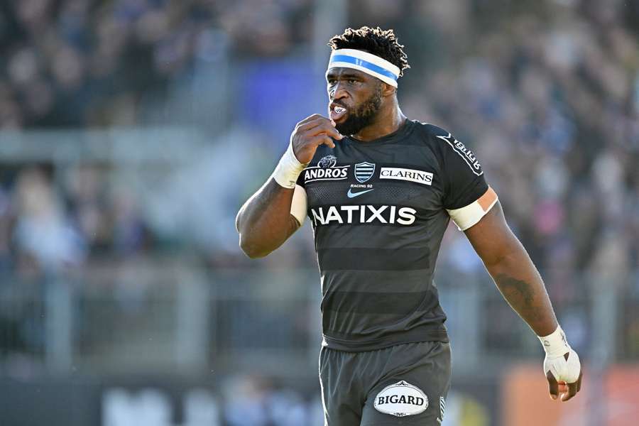 Siya Kolisi currently plays for Racing 92 in France