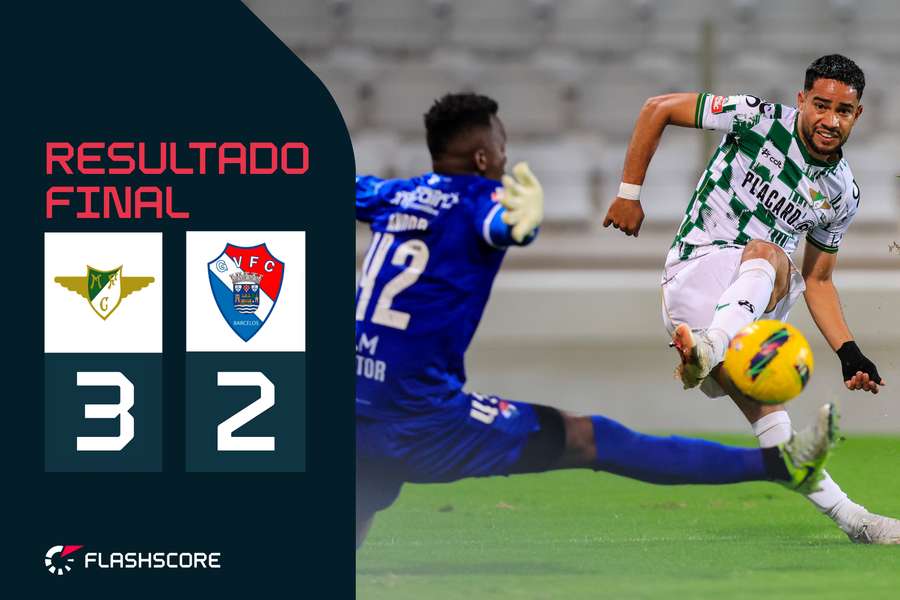 Moreirense esteve a perder por 0-2 mas deu a volta