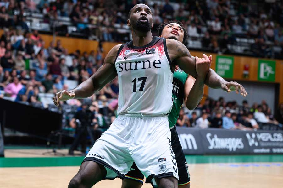 Marvin Jones, con el Bilbao Basket
