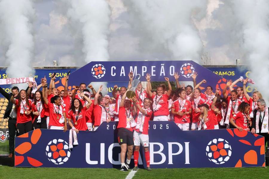 Benfica é o atual campeão nacional