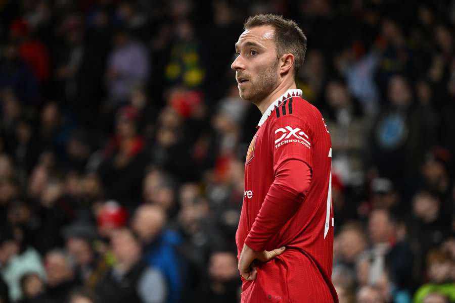 Eriksen var en solid styrmand for United, selv om det ikke blev til tre point.