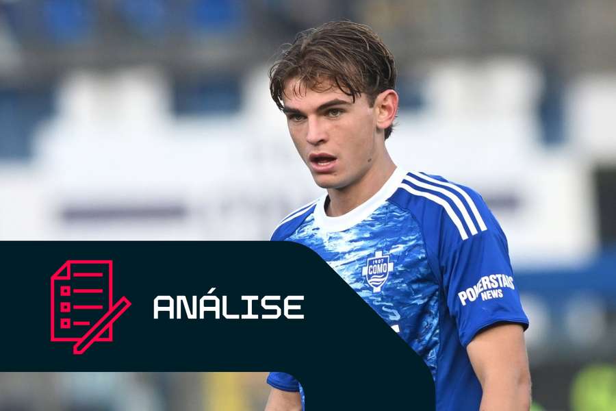 Nico Paz tem dado nas vistas ao serviço do Como