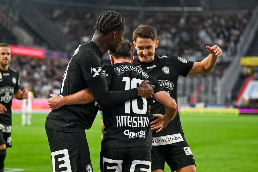 Otar Kitehsvili erzielte das zweite Tor für den SK Sturm Graz