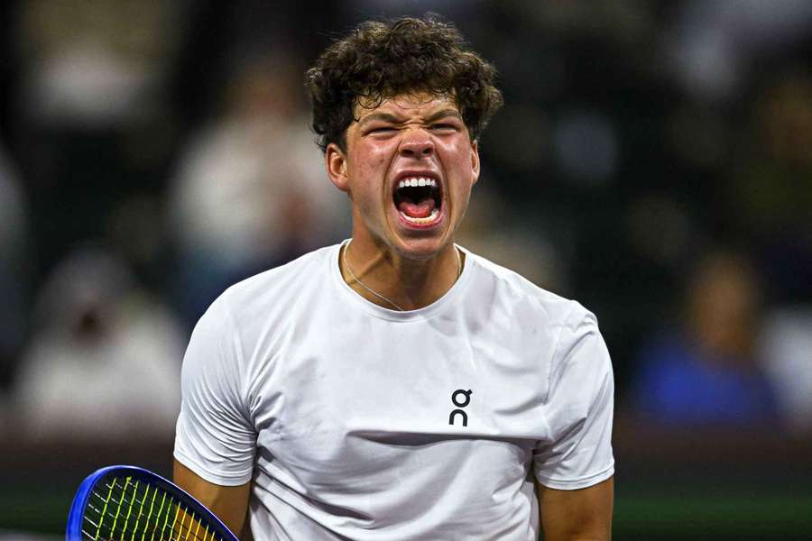 Shelton claimed a big win over Khachanov at Indian Wells