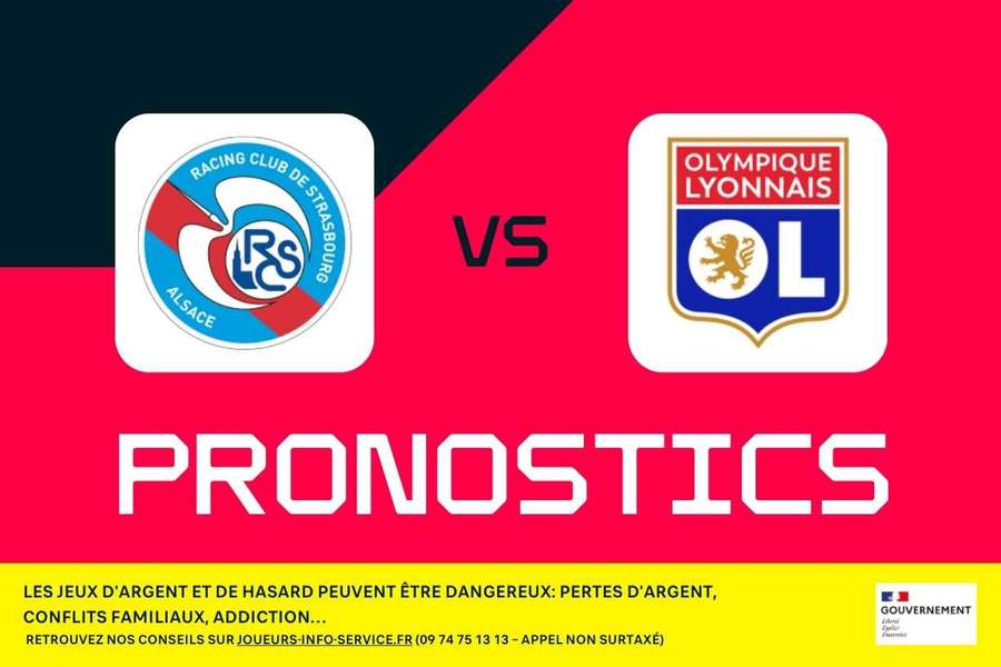 Strasbourg - Lyon : pronostics, meilleurs paris et cotes (Ligue 1)