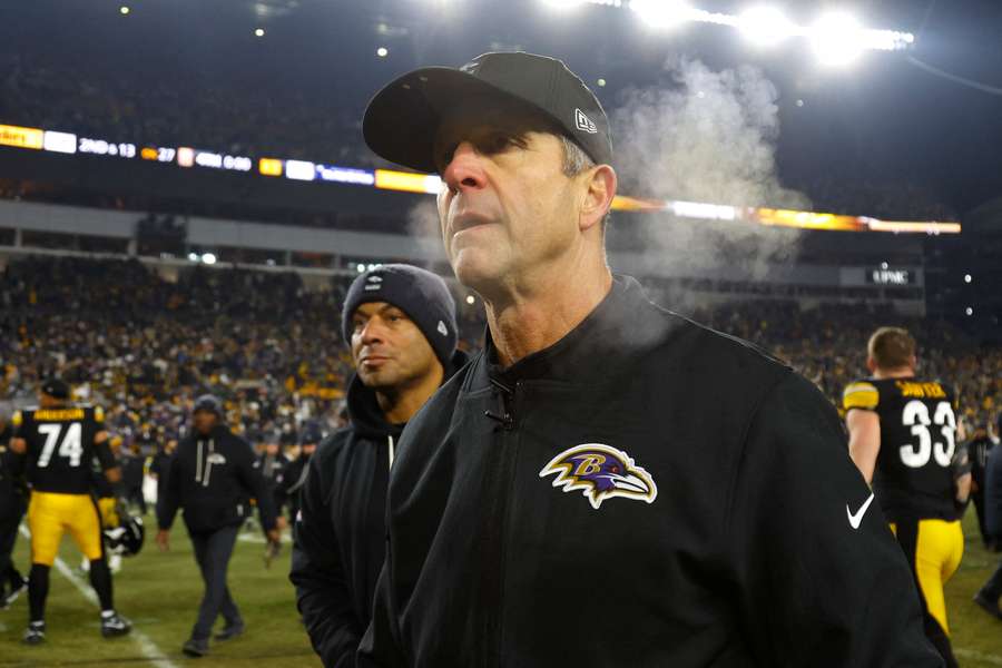 John Harbaugh ce week-end. John Harbaugh ce week-end.