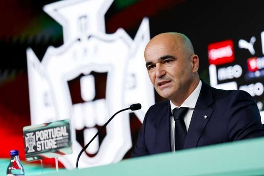 Roberto Martínez, selecionador de Portugal