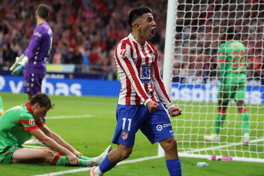 Almada celebrates winning goal