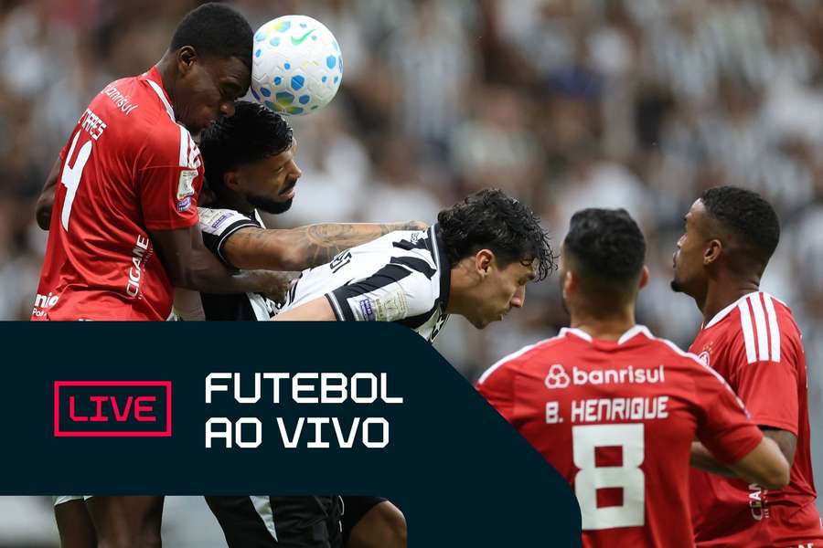 Botafogo e Inter em duelo no Mané Garrincha, pelo Brasileirão