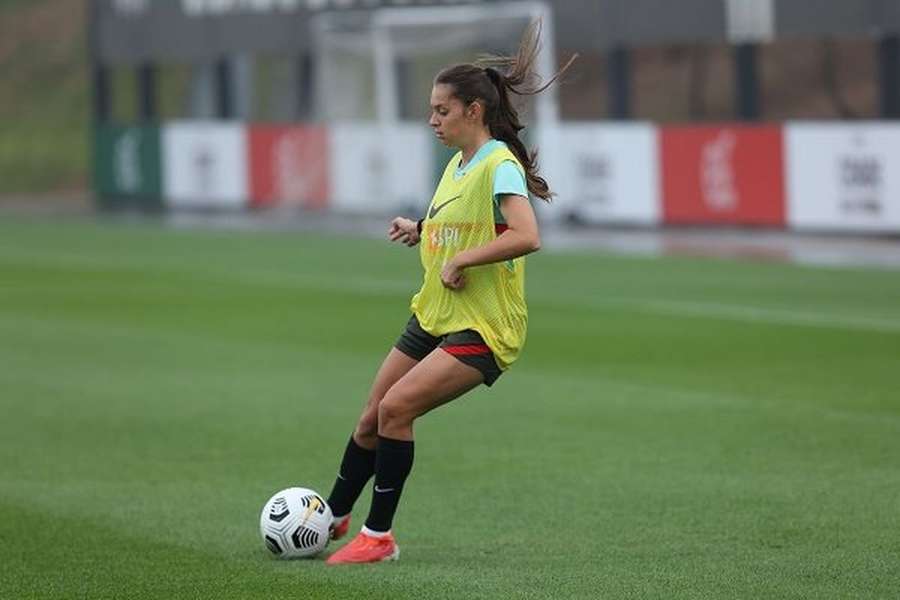 Andreia Faria, média do Benfica e da Seleção Nacional