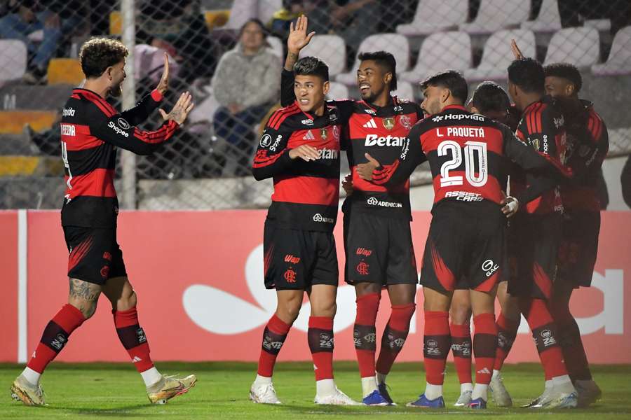 Bruno Henrique abriu o placar para o Flamengo
