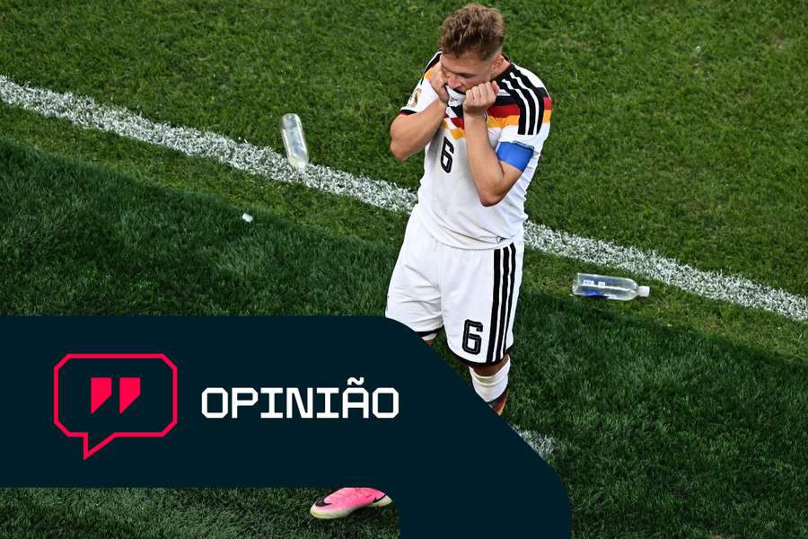 Joshua Kimmich após a derrota frente ao Paraguai