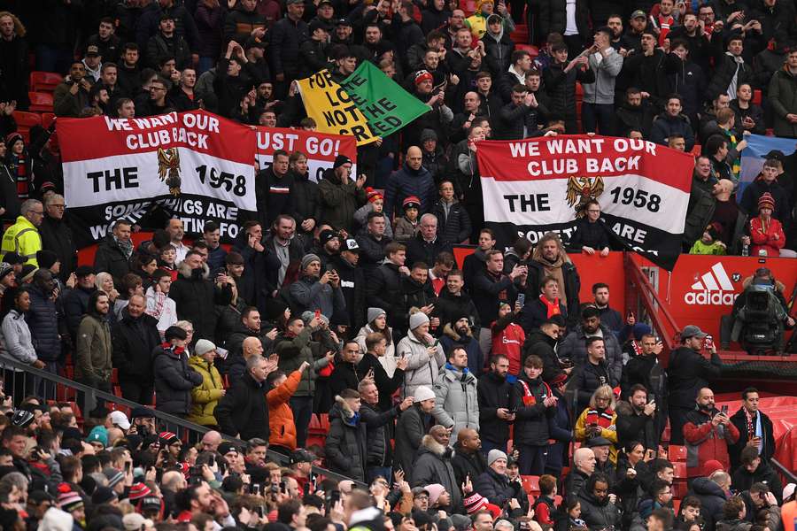 Fans have long protested the Glazers' ownership of the club