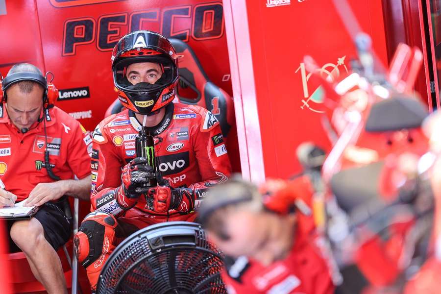 Ducati a ajuns la 50 de starturi consecutine în prima linie: Bagnaia pornește din pole position