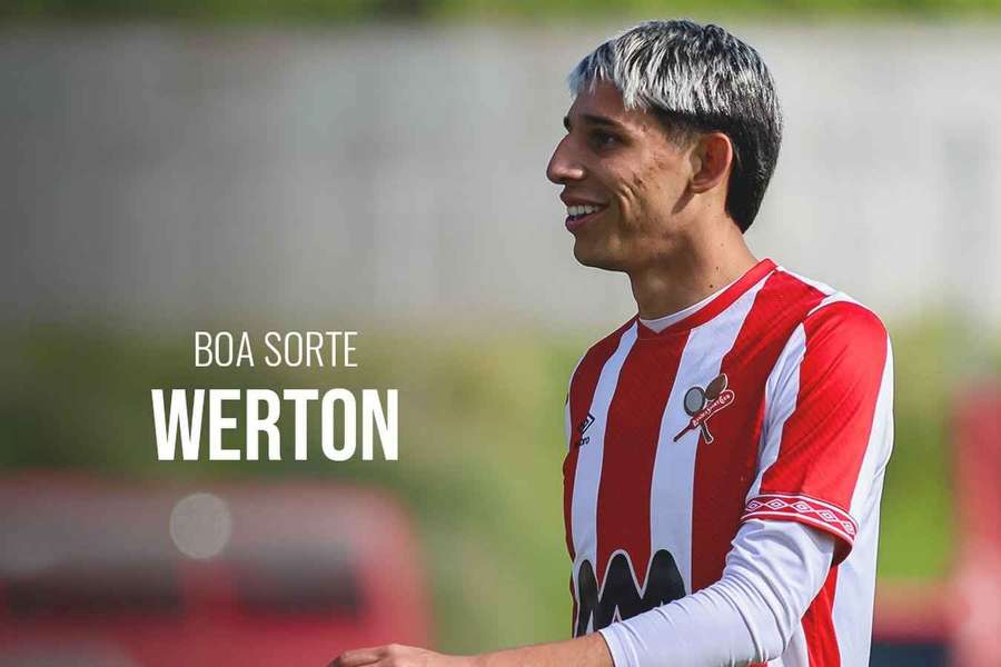 Werton emprestado ao Aris