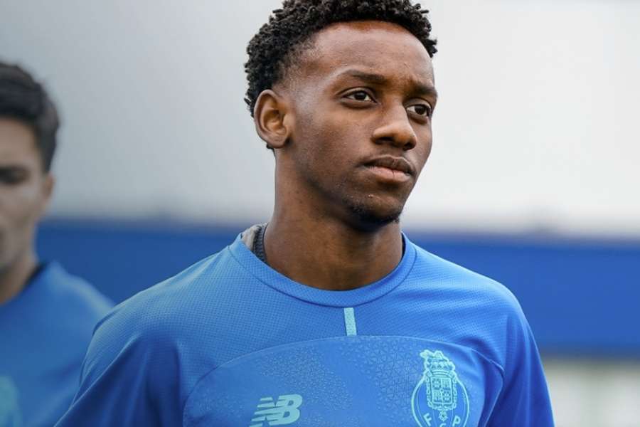 Gabriel Mec no treino do FC Porto Gabriel Mec no treino do FC Porto