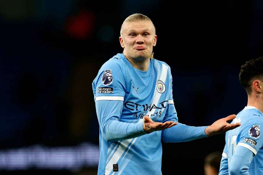 Kanonýr Manchesteru City Haaland přidal další dva góly.