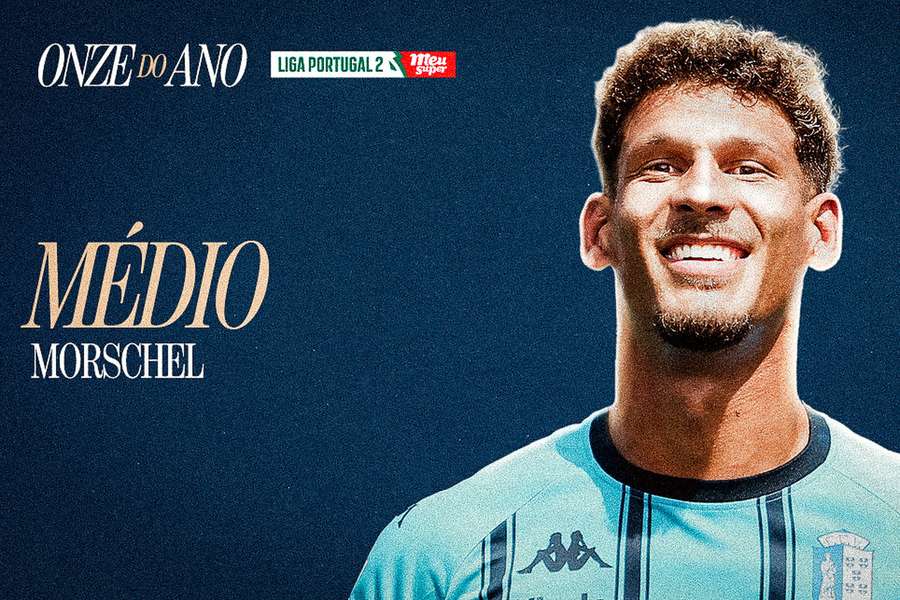 Morschel faz parte do onze do ano no segundo escalão
