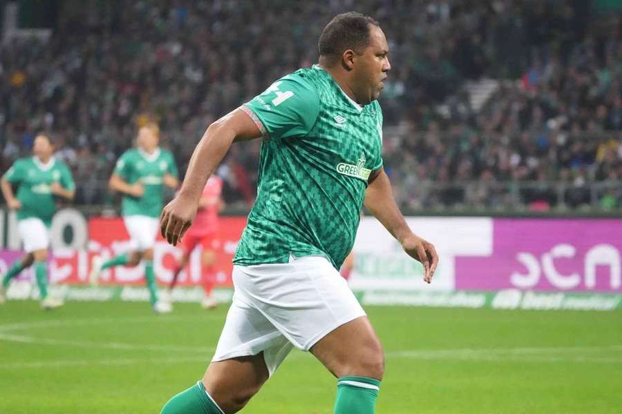 Aílton ao serviço do Werder Bremen Aílton ao serviço do Werder Bremen