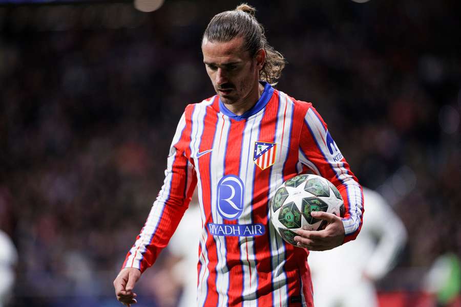 Antoine Griezmann lors du match retour de Ligue des champions face au Real Madrid le 12 mars.