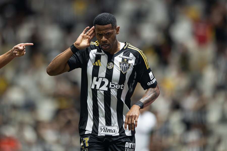 Júnior Santos desencantou com a camisa do Galo