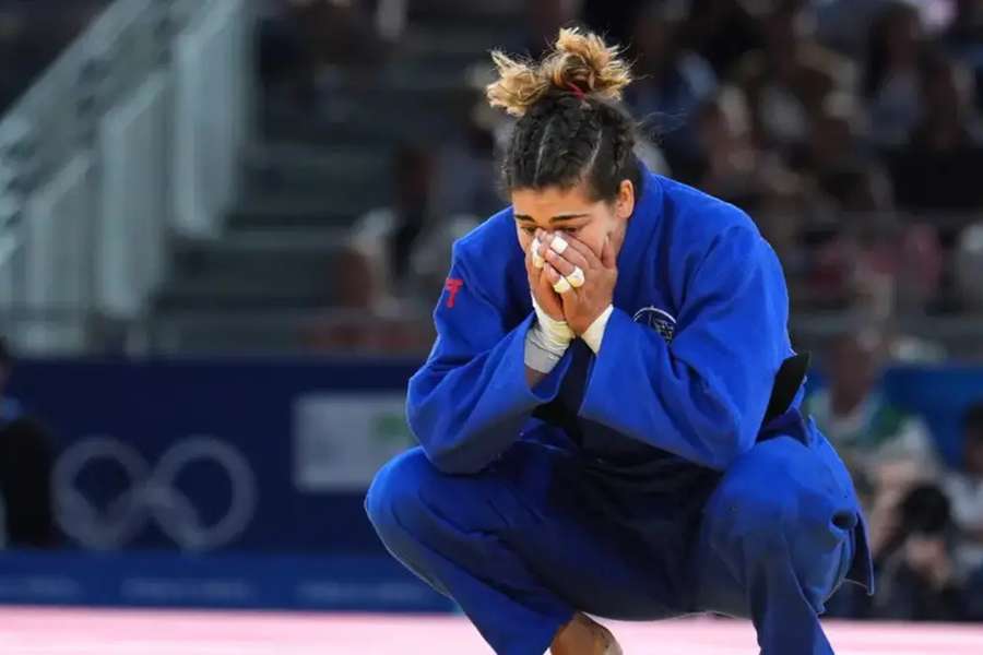 Patrícia Sampaio perdeu com a japonesa Kurena Ikeda no combate pela medalha de bronze Patrícia Sampaio perdeu com a japonesa Kurena Ikeda no combate pela medalha de bronze