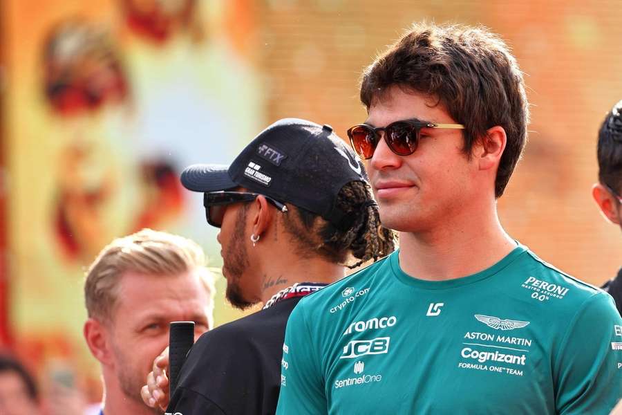 Lance Stroll, Astin Martin coureur en zoon van eigenaar Lawrence Stroll