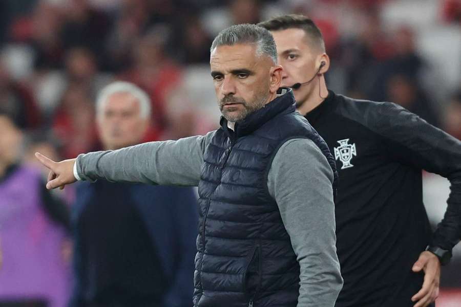 Rui Borges, treinador do Sporting Rui Borges, treinador do Sporting