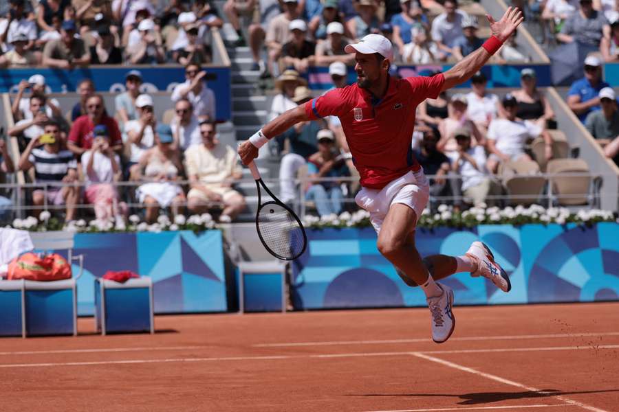 Novak Djokovic recorded his 16th career singles win at the Olympics