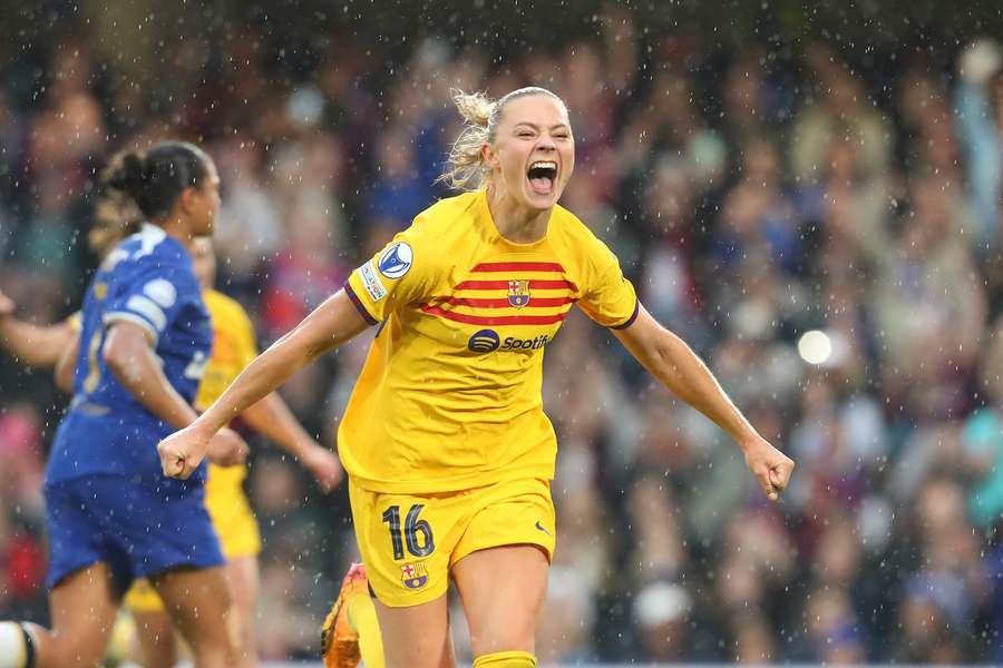 Klar til CL-finale: Svensker fuldender comeback for Barcelonas fodboldkvinder mod Chelsea